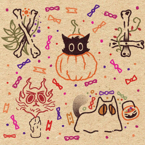 Halloween tattoo flashes